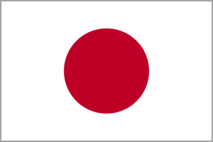 A flag of Japan. Japan is where most of the best Nuru masseuses are from.